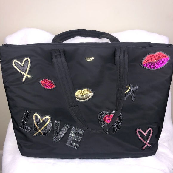 Victoria’s Secret Tote Bag Runway Patch Weekender - Picture 3 of 6